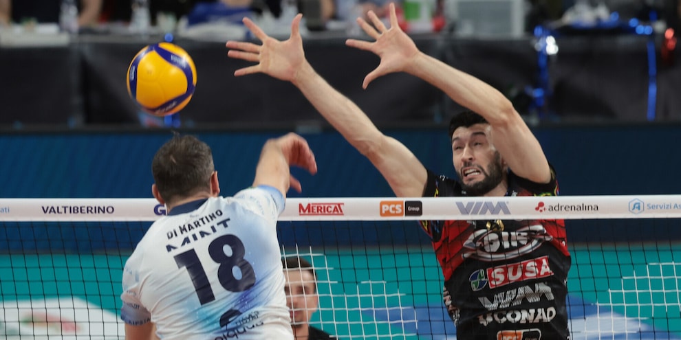 Finale scudetto: Perugia batte Monza, Serie sul 2-1