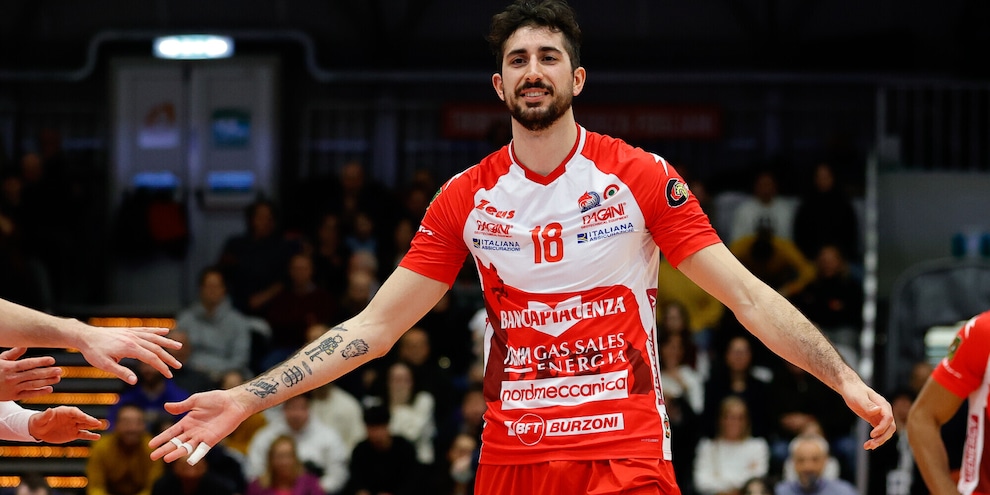 Volley Mercato: Edoardo Caneschi da Piacenza a Milano