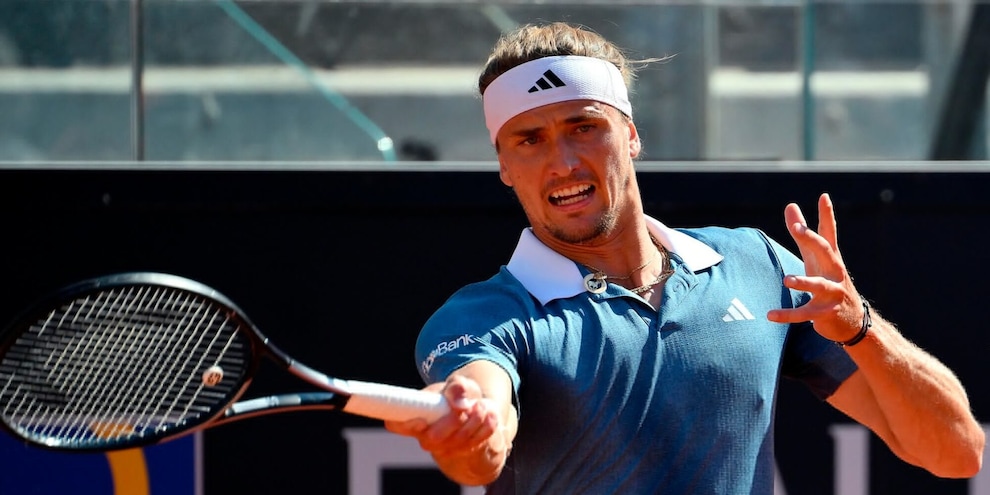 Zverev in discesa con Borges