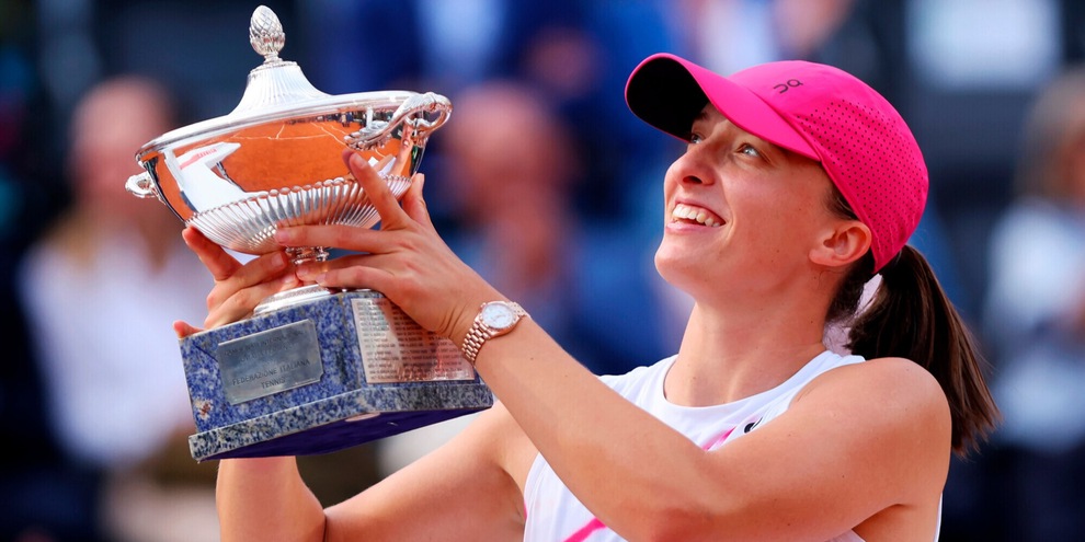 Swiatek, agli Internazionali d'Italia il monologo della Regina