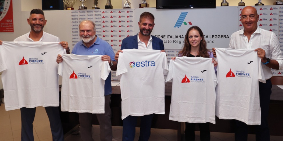 Estra è il nuovo title sponsor della 40^ Firenze Marathon,