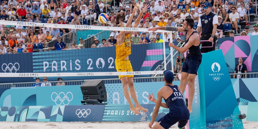 Olimpiadi: Nicolai/Cottafava agli ottavi, battuti i campioni del mondo