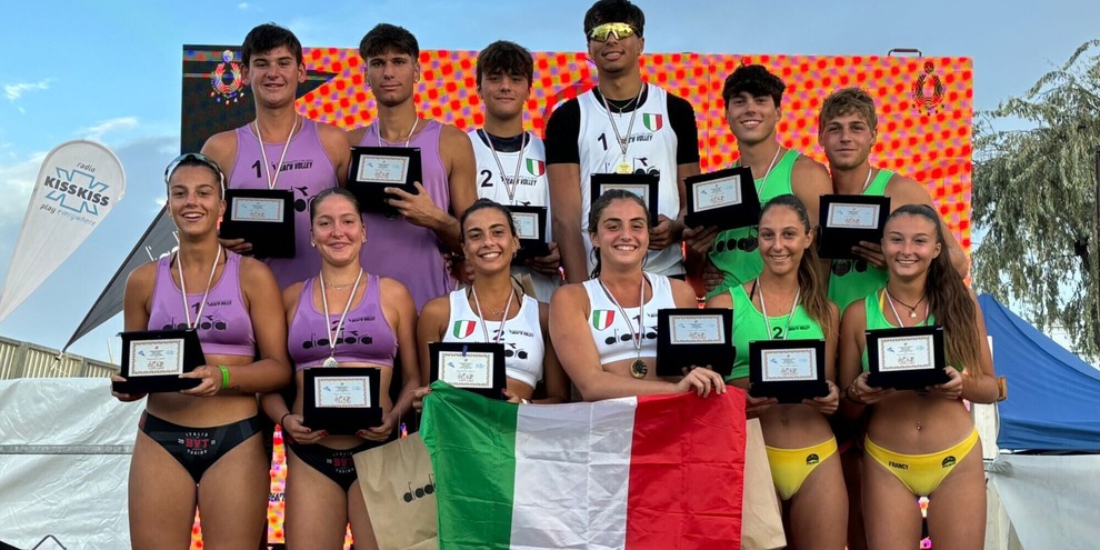 Beach Volley: i Campioni U 20 sono Nika/Toppetti e Iurisci/Marini