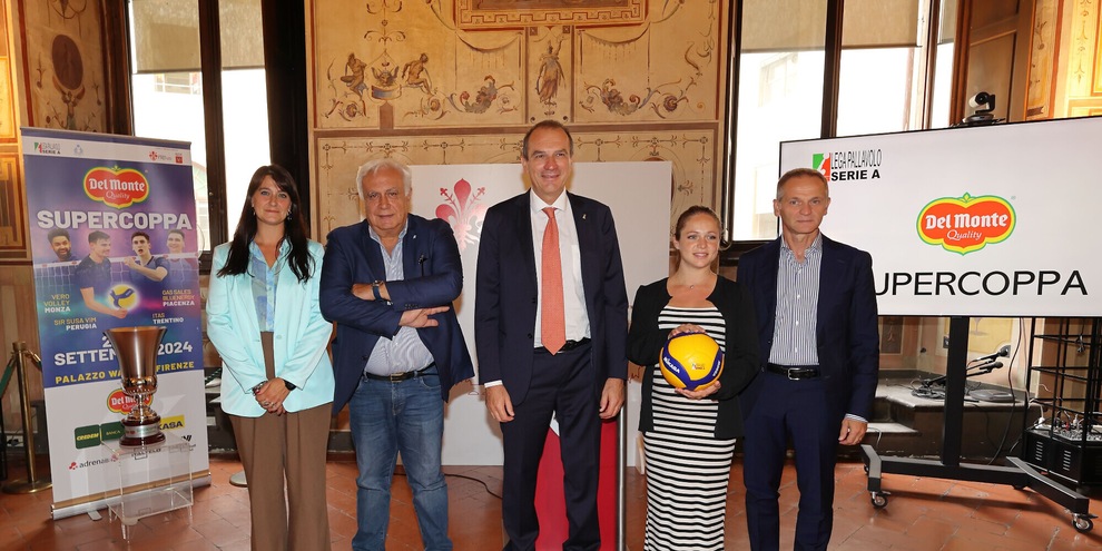Supercoppa Maschile: vernissage a Firenze
