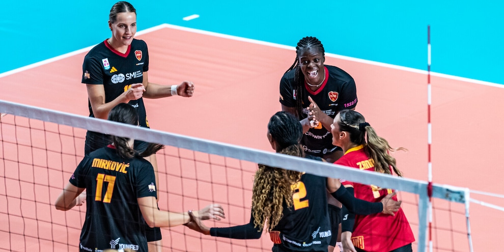 Trofeo Wevza: Roma travolge le francesi del Terville