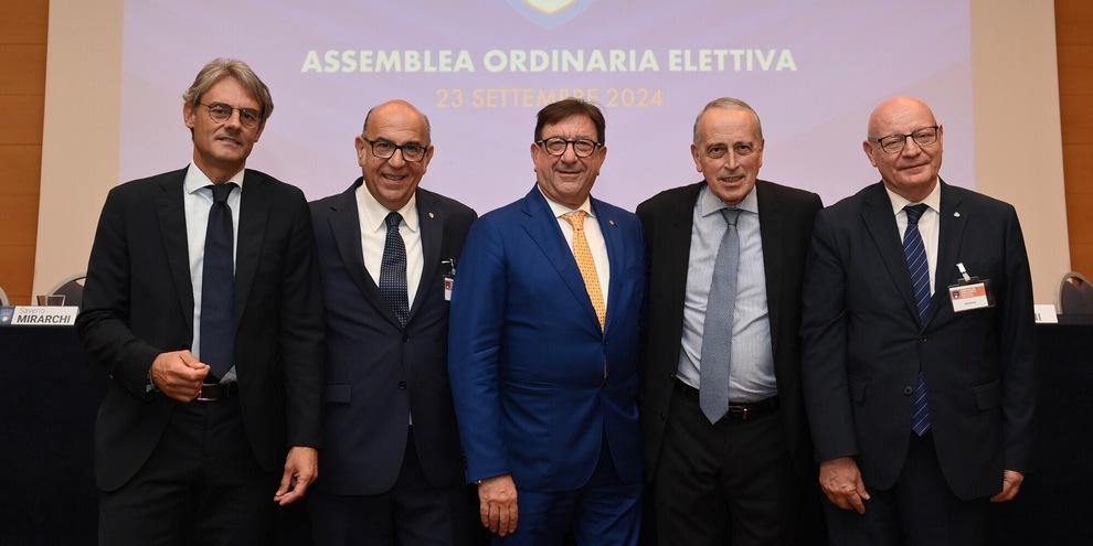 Lnd: Abete rieletto presidente all'unanimità
