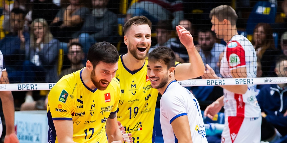 Modena-Perugia e Grottazzolina-Verona gli anticipi del sabato