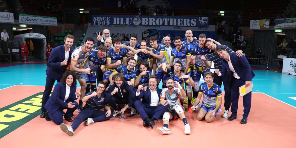Cuneo Volley vince 3-1 contro Porto Viro