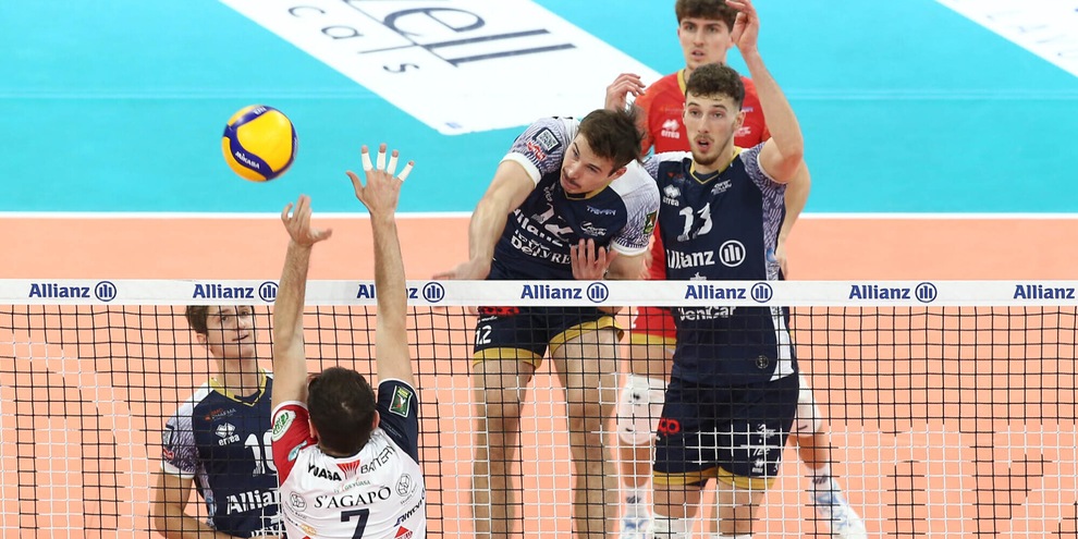 Milano batte Grottazzolina ma fatica nel terzo set