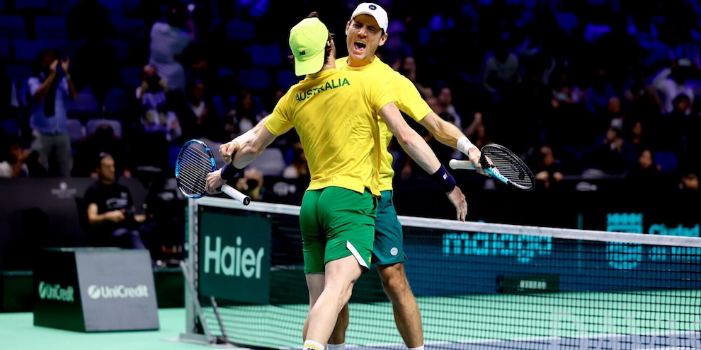 Coppa Davis, l’Australia batte gli Usa nel doppio: ora l'talia