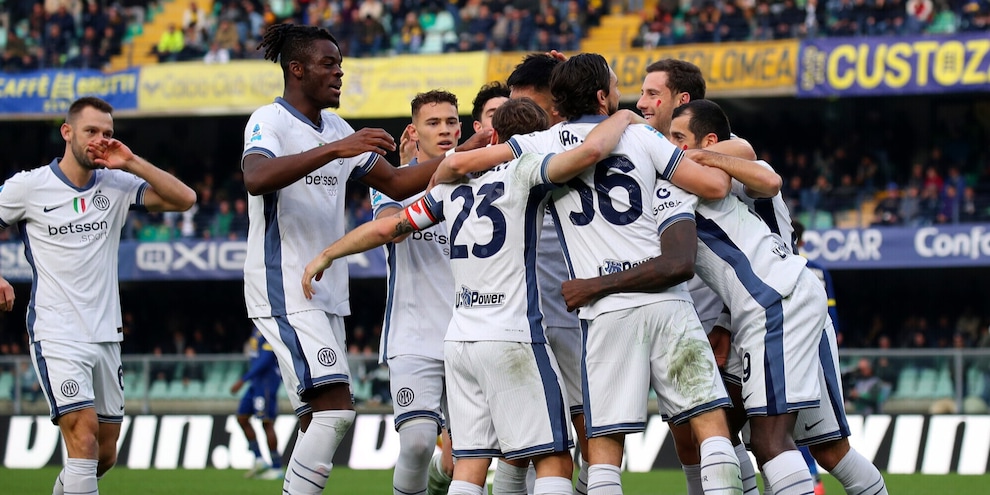 Inter dominante a Verona: 5-0 in un tempo! Doppietta Thuram, Inzaghi sorride