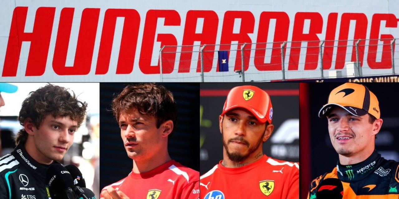 F1 diretta Gp Ungheria: Leclerc e la Ferrari in prima fila, Hamilton e Antonelli per la rimonta