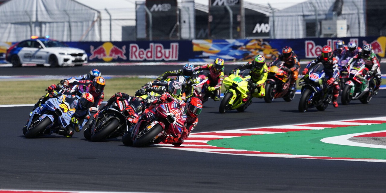 Marc Marquez vince la Sprint a Misano davanti a Bezzecchi e Martin! Come cambia la classifica piloti