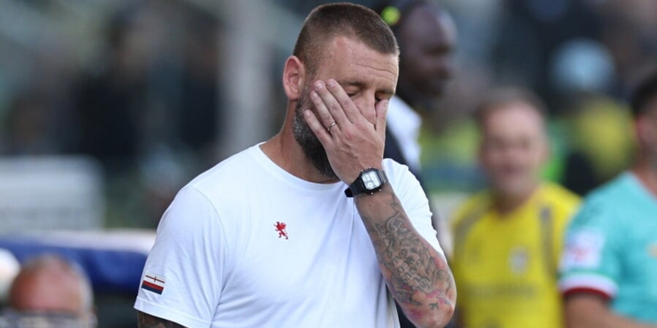 De Rossi non ci sta: "Genoa, non meritavamo di perdere. Sono inca***to, ma sento fiducia"