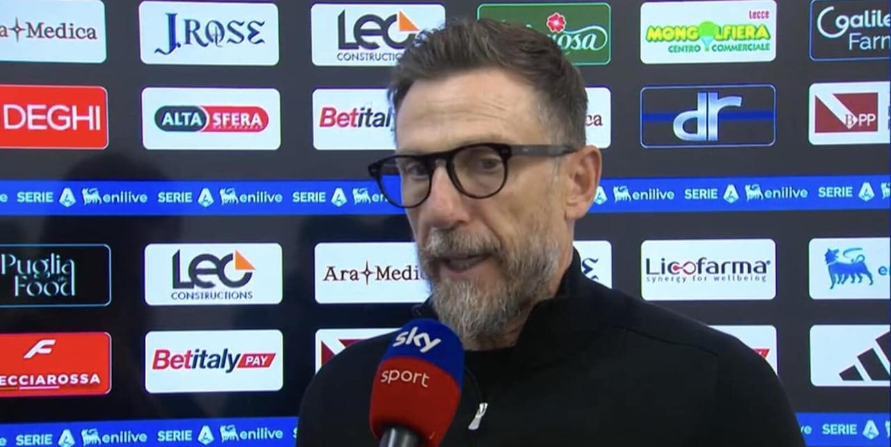 "Merito alla Juve, abbiamo sofferto una cosa": Di Francesco e la chiave del ko del Lecce
