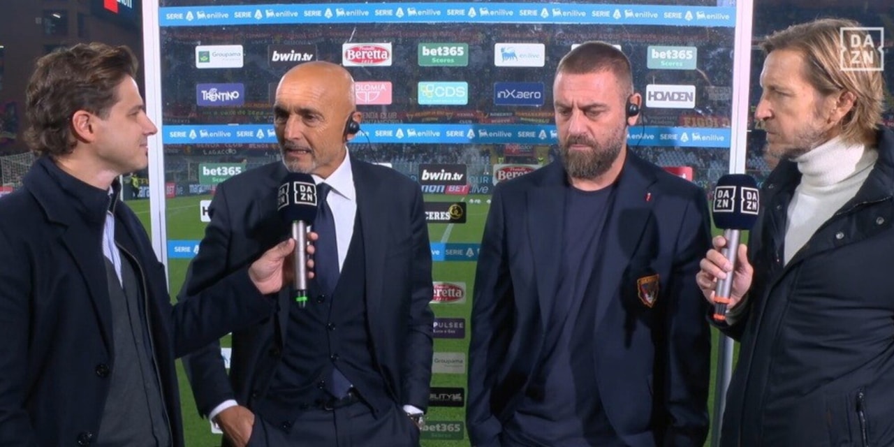 <p>"I due Luciano che ho avuto", "Ne sono convinto da sempre": Spalletti e De Rossi show pre Genoa-Juve</p>