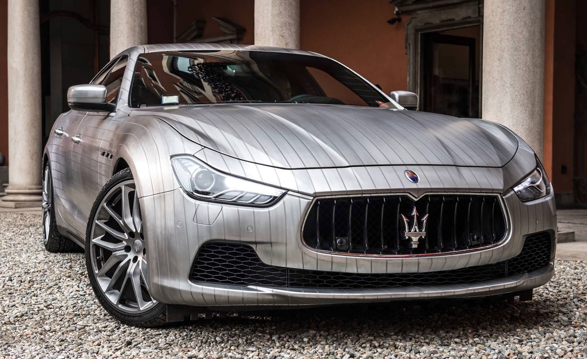 Maserati Ghibli, Lapo Elkann la vede gessata