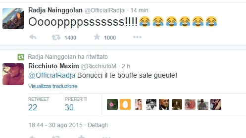 «Bonucci ha la bocca sporca». E Nainggolan retwitta 34 205054903 3840584f 07eb 4695 86a3 4e3eeb9fc9ea