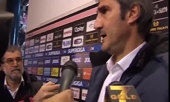 Gregucci: "Grande personalità, da domani si pensa al campionato"