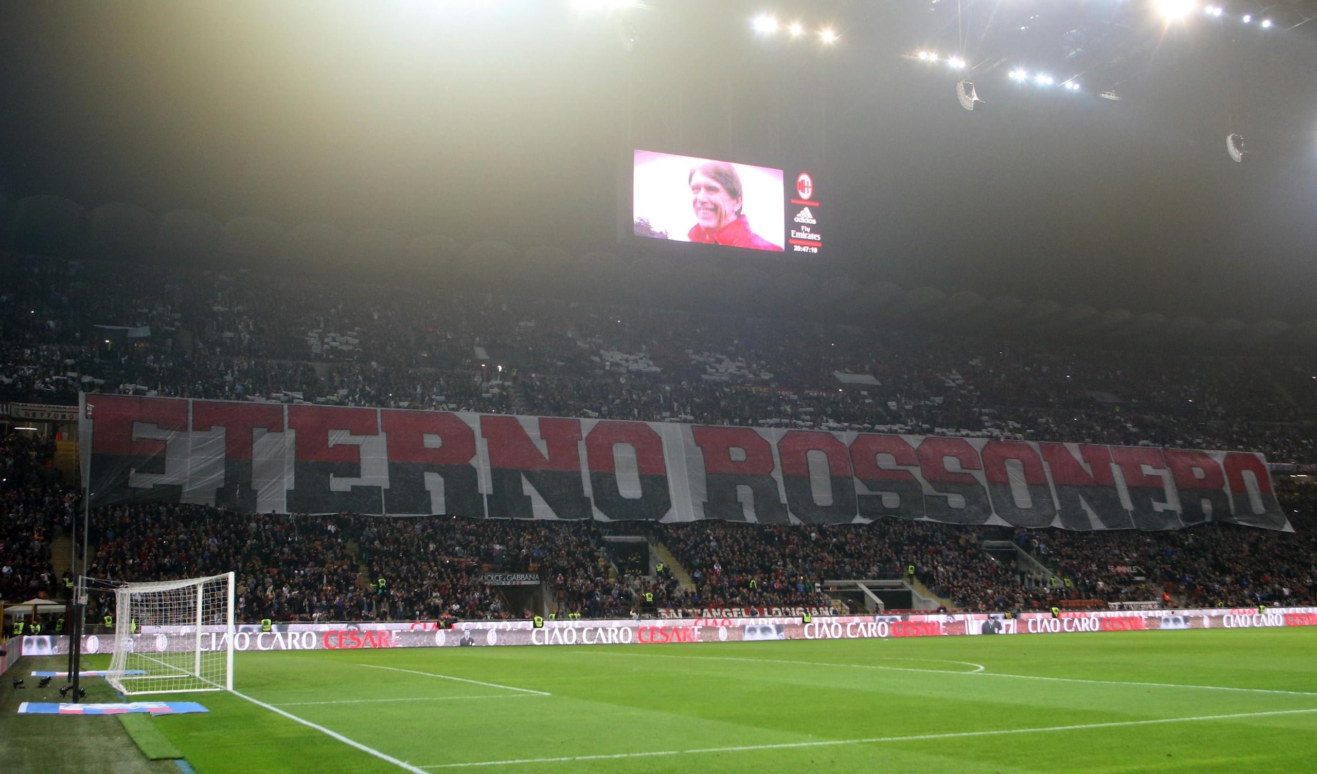 Milan-Juventus, il Mezza ricorda Cesare Maldini