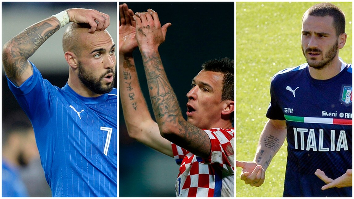 Euro 2016, tatuaggi "Made in Juventus"