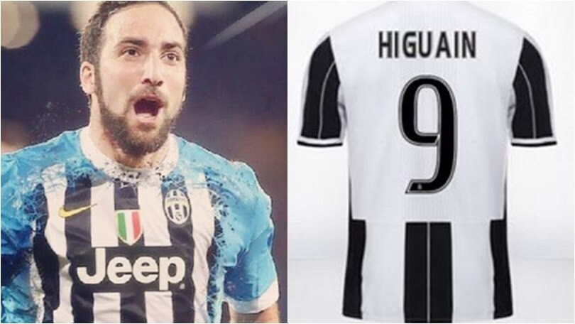 Higuain alla Juventus? Sul web ha già la maglia bianconera