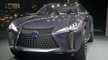 Lexus UX Concept, un "ragno" al Salone di Parigi