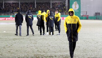Troppa neve, il Borussia Dortmund non scende in campo