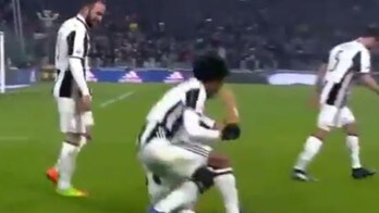 Cuadrado-Dybala, esultanza sincronizzata