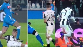 Moviola Juve-Napoli, gli episodi dubbi della serata