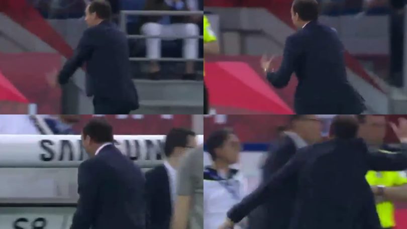 Coppa Italia, fallo su Rincon non fischiato: Allegri è una furia