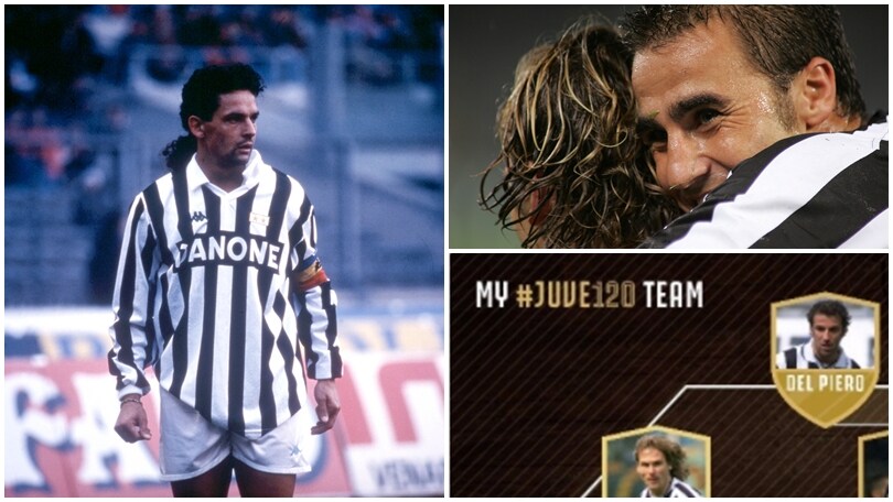 #Juve120, ecco il miglior undici di sempre secondo i tifosi