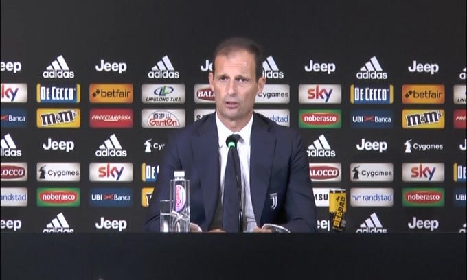 Allegri: "Ringrazio Marchisio, grande uomo"