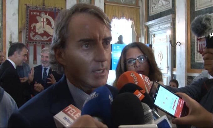 Mancini: "Figc vicina al dramma di Genova"