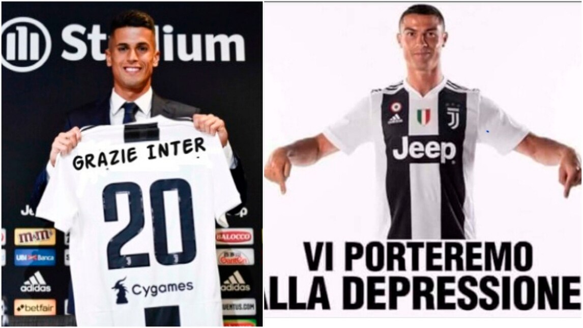 Juventus, sui social è Cancelo-mania: «Grazie Inter!»