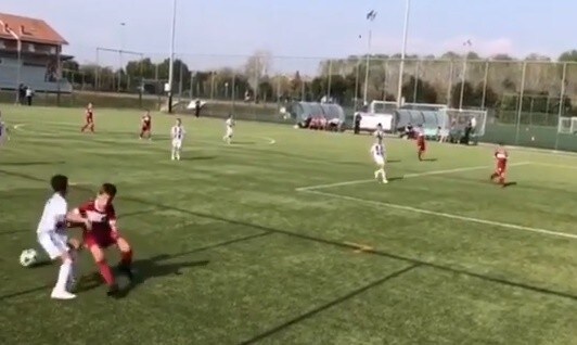 Ronaldo jr show con la maglia della Juventus: CR7 posta il video