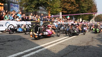 Roberta Amadeo conclude il Giro d'Italia Handbike con la maglia rosa
