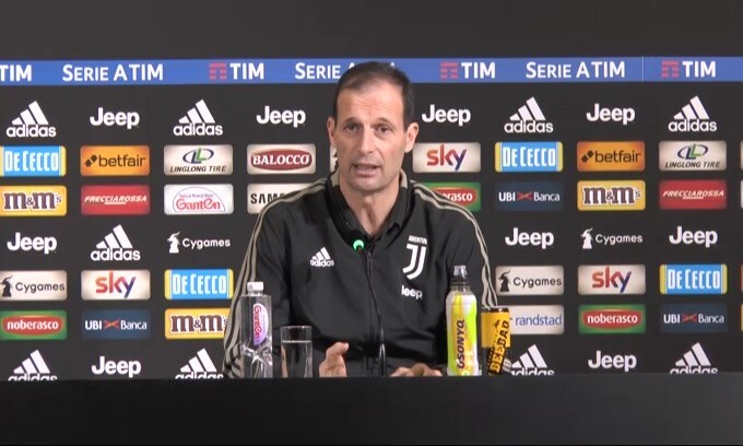 Allegri: "Domani serve approccio giusto"