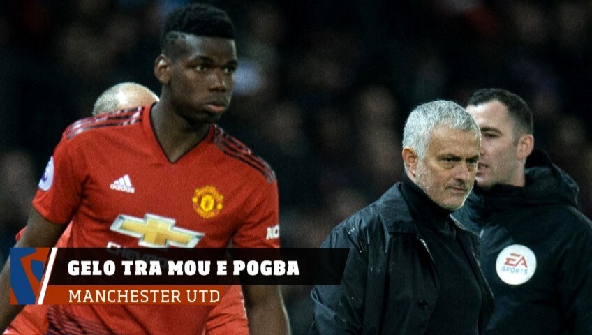 Manchester United, continua il gelo tra Mou e Pogba
