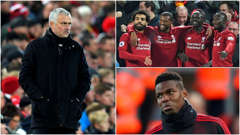 Liverpool-United 3-1: Pogba ancora in panchina e Mourinho cade ad Anfield