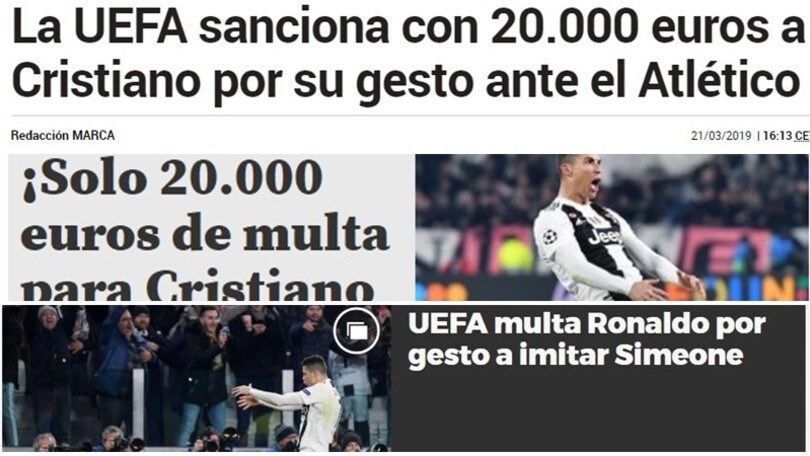 Niente squalifica per Cristiano Ronaldo: le reazioni della stampa estera