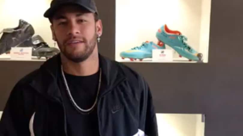 Neymar a Milano ospite di Zanetti