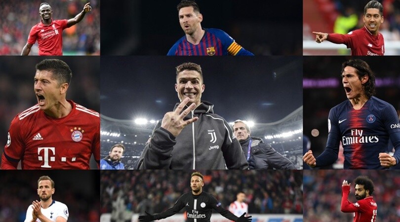 Uefa, nove stelle della Champions: c'è anche Cristiano Ronaldo e voi quale tridente scegliereste?