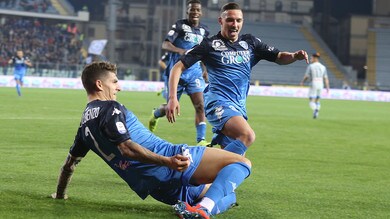 Farias e Di Lorenzo trascinano l'Empoli. Napoli al tappeto, Juve sempre più lontana