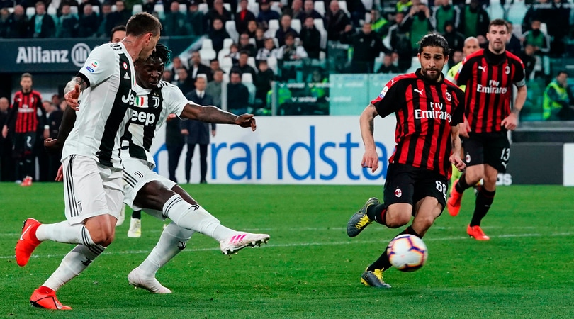 Juve, ancora Kean: entra dalla panchina e stende il Milan