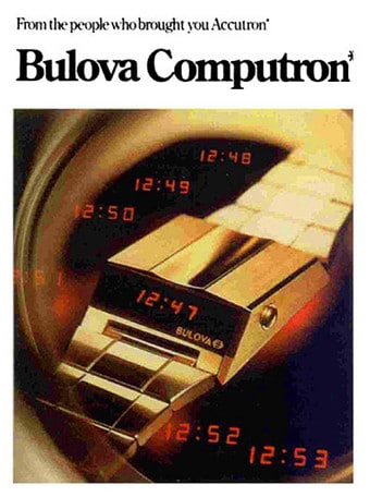 Bulova espone Computron Digital Led alla Design Week di Milano