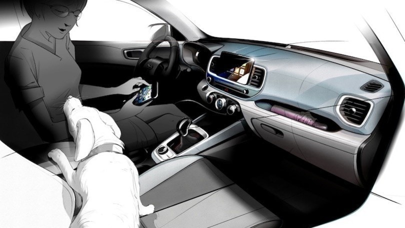 Hyundai Venue, i bozzetti del nuovo Suv del marchio coreano