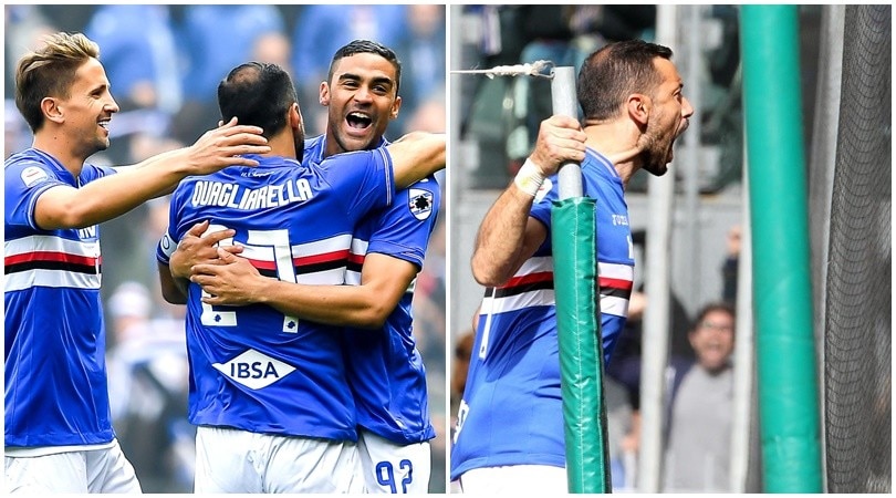 Derby della Lanterna, Defrel e Quagliarella trascinano la Samp