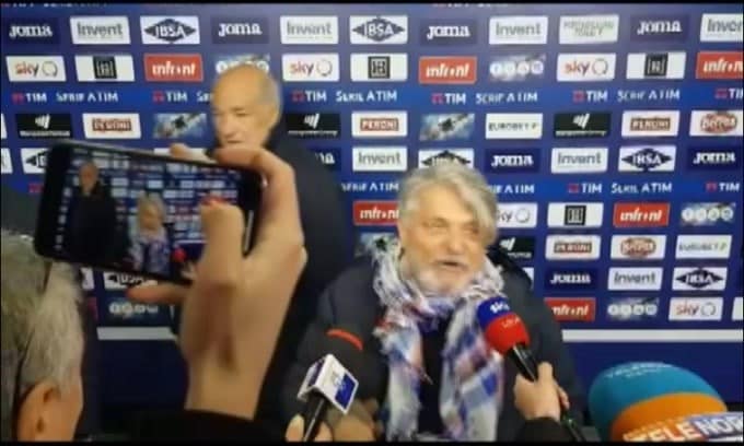 Sampdoria, Ferrero: "Ultimo derby? Attaccatevi.."