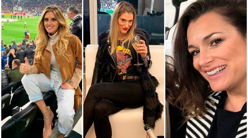 Juve-Ajax: anche Alena Seredova allo stadio, in bianconero